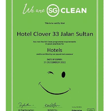 Hotel Clover 33 Jalan Sultan Singapore Exteriör bild